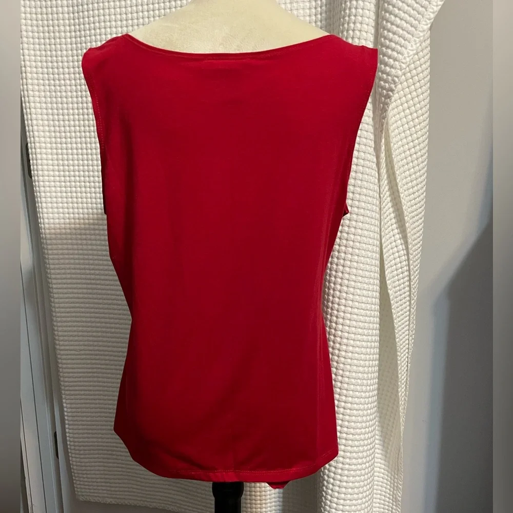 ASHLEY STEWART Red camisole. Size 2X. - Picture 2 of 2